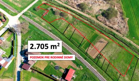 Spišské Vlachy 2.700 m2 pozemok na výstavbu RD – PREDAJ