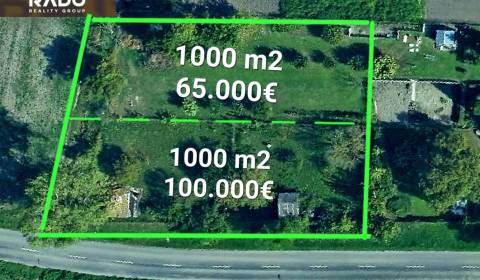 IBA U NÁS!! Pozemok na stavbu rodinného domu 1000 m2, Masníkovo