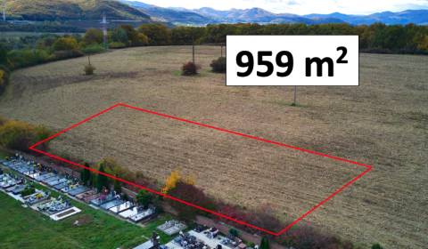 Žiar nad Hronom 959 m2 - INVESTIČNÝ POZEMOK na okraji mesta