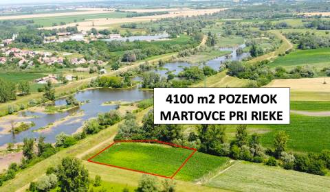 Martovce - 4100 m2 POZEMOK na mobilný dom / karavan / chatku