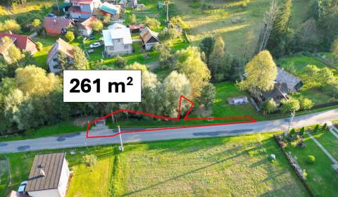 Korňa - 261 m2 pozemok na GARÁŽ / ODSTAVNÚ PLOCHU v obci