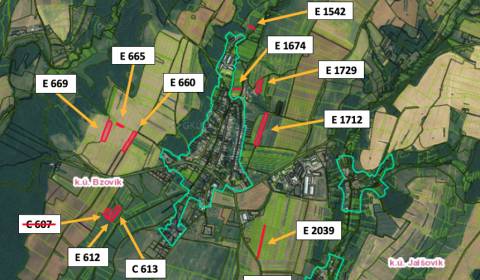 Bzovík – 39.580 m2 ORNÁ PÔDA v podiele 1/1 – Na predaj