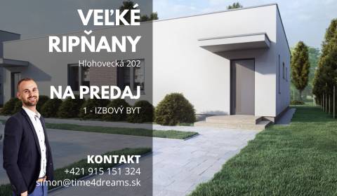 Time4Dreams | POSLEDNÝ VOĽNÝ 1 IZBOVÝ BYT | VEĽKÉ RIPŇANY | TOPOĽČANY