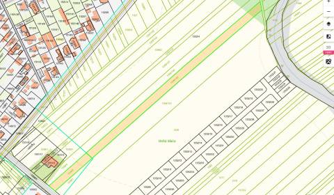 Predám pozemky vo Veľkej Mači - vhodné ako investícia