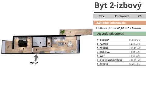 2i apartmán - C5