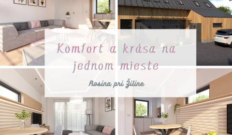 Na predaj 2-dom, Rosina pri Žiline-moderné bývanie v krásnom prostredí