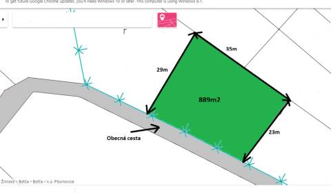 Predaj: Stavebný pozemok 889m2 v Pšurnoviciach pri Bytči (MO)