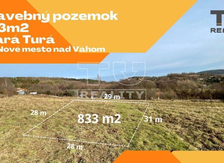 Stará Turá Pozemky - bývanie predaj reality Nové Mesto nad Váhom