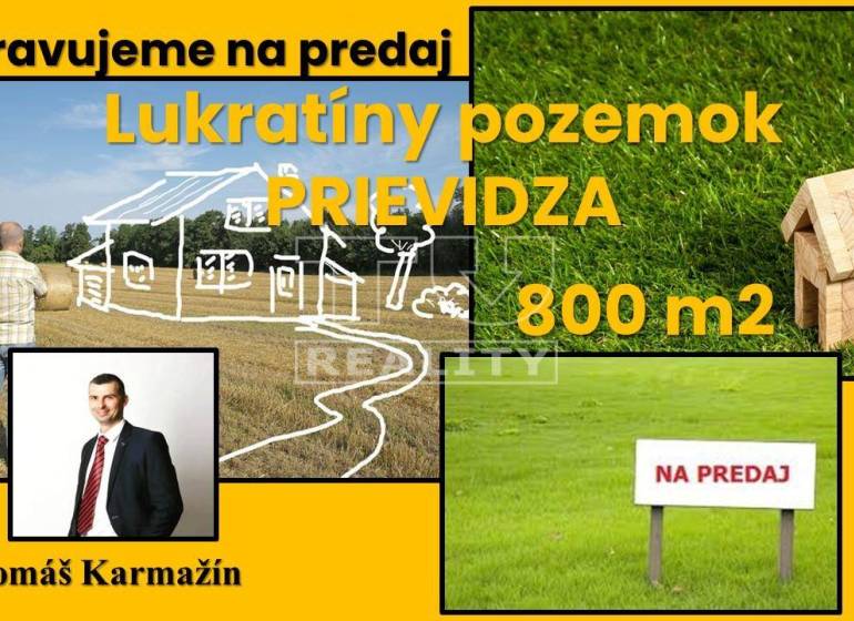 Prievidza Pozemky - bývanie predaj reality Prievidza