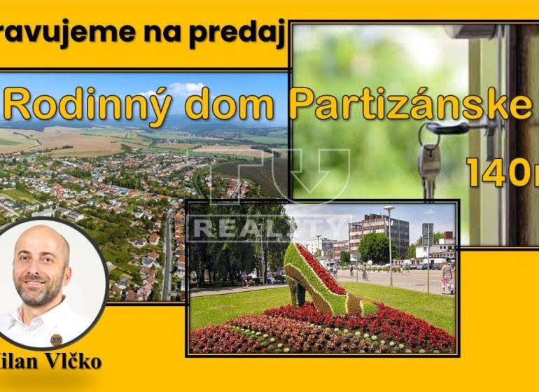 Partizánske Rodinný dom predaj reality Partizánske