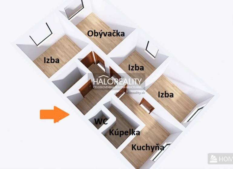 Piešťany 4-izbový byt predaj reality Piešťany