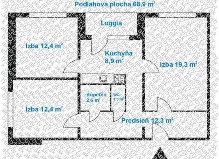 Bratislava - Podunajské Biskupice 3-izbový byt predaj reality Bratislava - Podunajské Biskupice