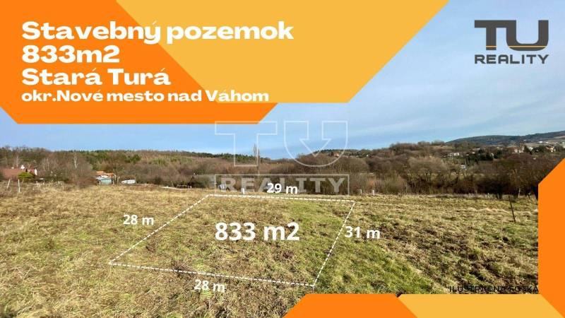 Stará Turá Pozemky - bývanie predaj reality Nové Mesto nad Váhom