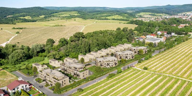 Zelené Nivy nový bytový komplex - Limbašská cesta, Pezinok