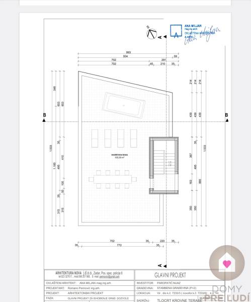 Ostrov VIR-Predaj nového veľkometrážneho 3i apartmánu s veľkou terasou, 250m od mora