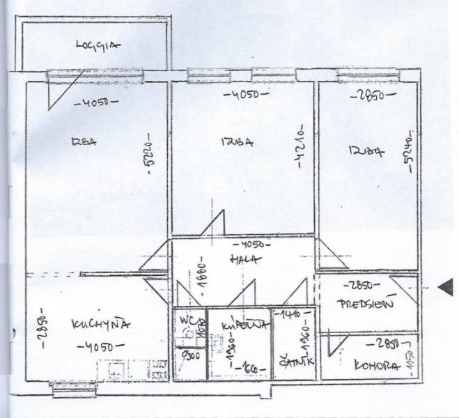 14.Na predaj 3 izb.byt + loggia, Bratislava - Staré Mesto, Bartókova ul.