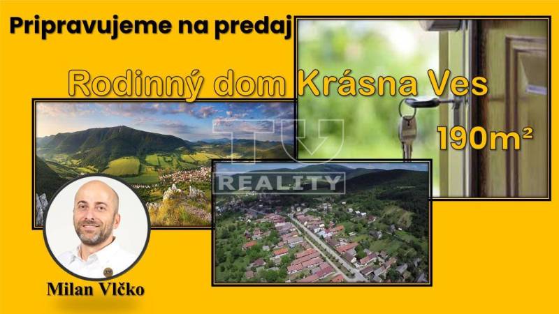 Krásna Ves Rodinný dom predaj reality Bánovce nad Bebravou