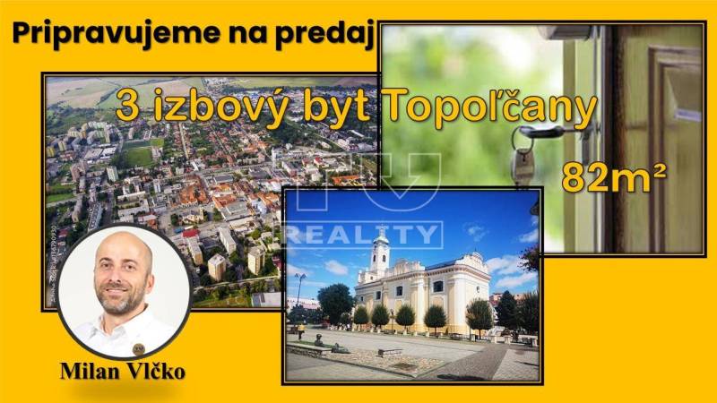 Topoľčany 3-izbový byt predaj reality Topoľčany