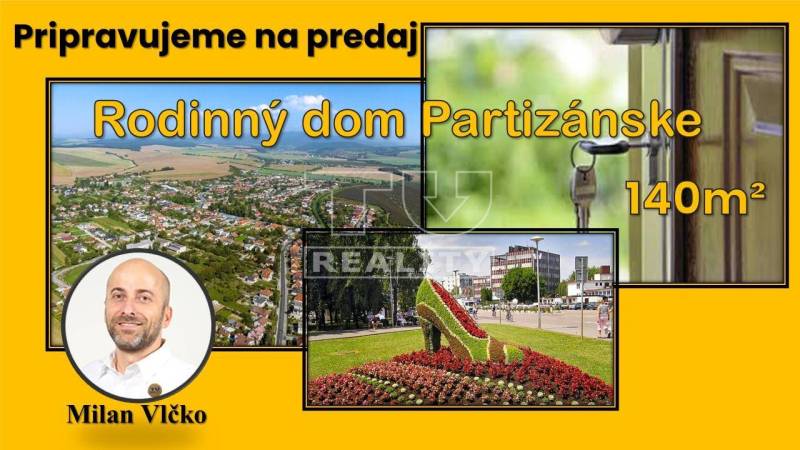 Partizánske Rodinný dom predaj reality Partizánske