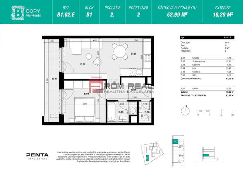 2-izbový byt predaj reality Bratislava IV