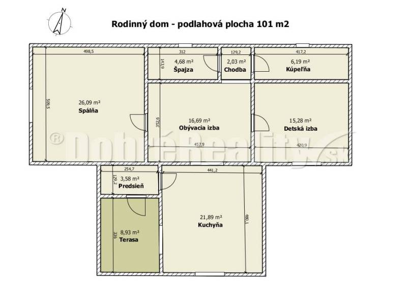 Tisovec Rodinný dom predaj reality Rimavská Sobota