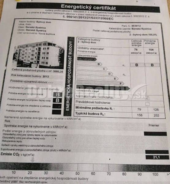 Banská Bystrica 3-izbový byt predaj reality Banská Bystrica