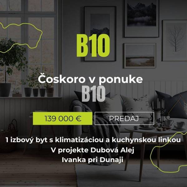 Ivanka pri Dunaji 1-izbový byt predaj reality Senec