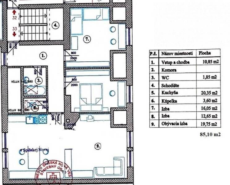 Spišská Nová Ves 3-izbový byt predaj reality Spišská Nová Ves