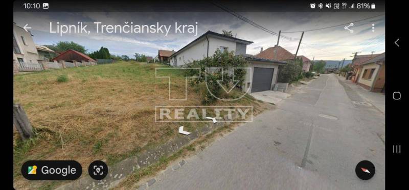 Lipník Pozemky - bývanie predaj reality Prievidza