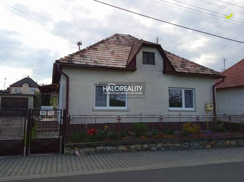 Čebovce Rodinný dom predaj reality Veľký Krtíš