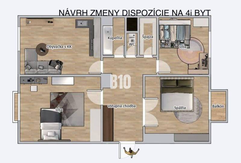 Nitra 3-izbový byt predaj reality Nitra