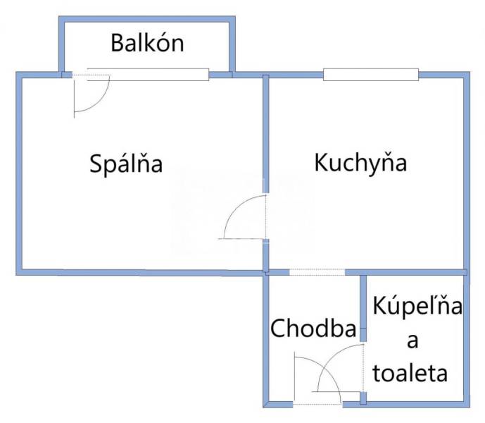 Nové Zámky 1-izbový byt predaj reality Nové Zámky