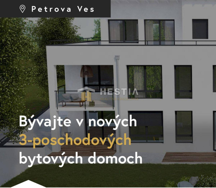 Petrova Ves 2-izbový byt predaj reality Skalica