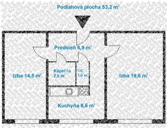 Bratislava - Petržalka 2-izbový byt predaj reality Bratislava - Petržalka